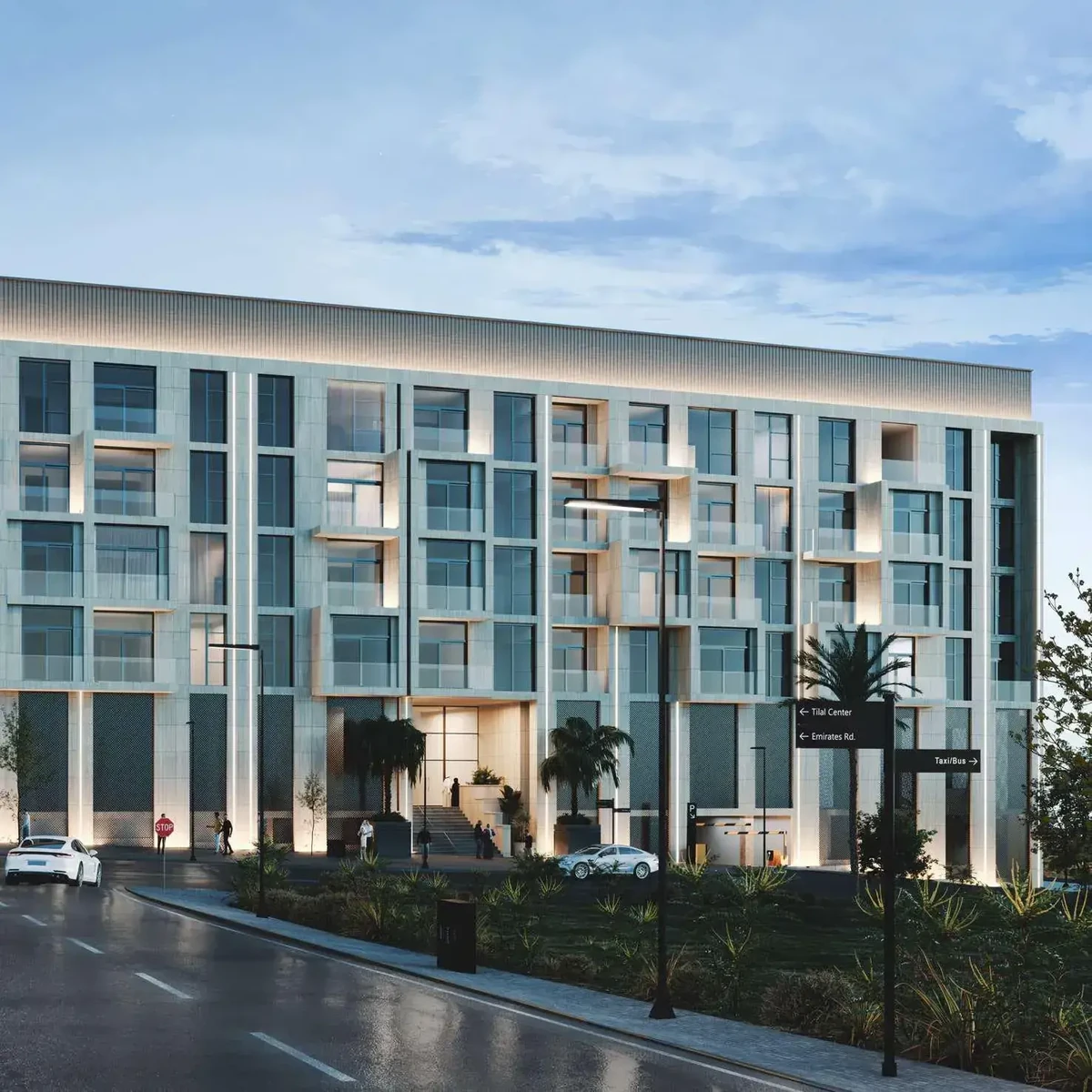 Hawa Residence · Explore the residence · 2 · Architectural illustration · Non-contractual